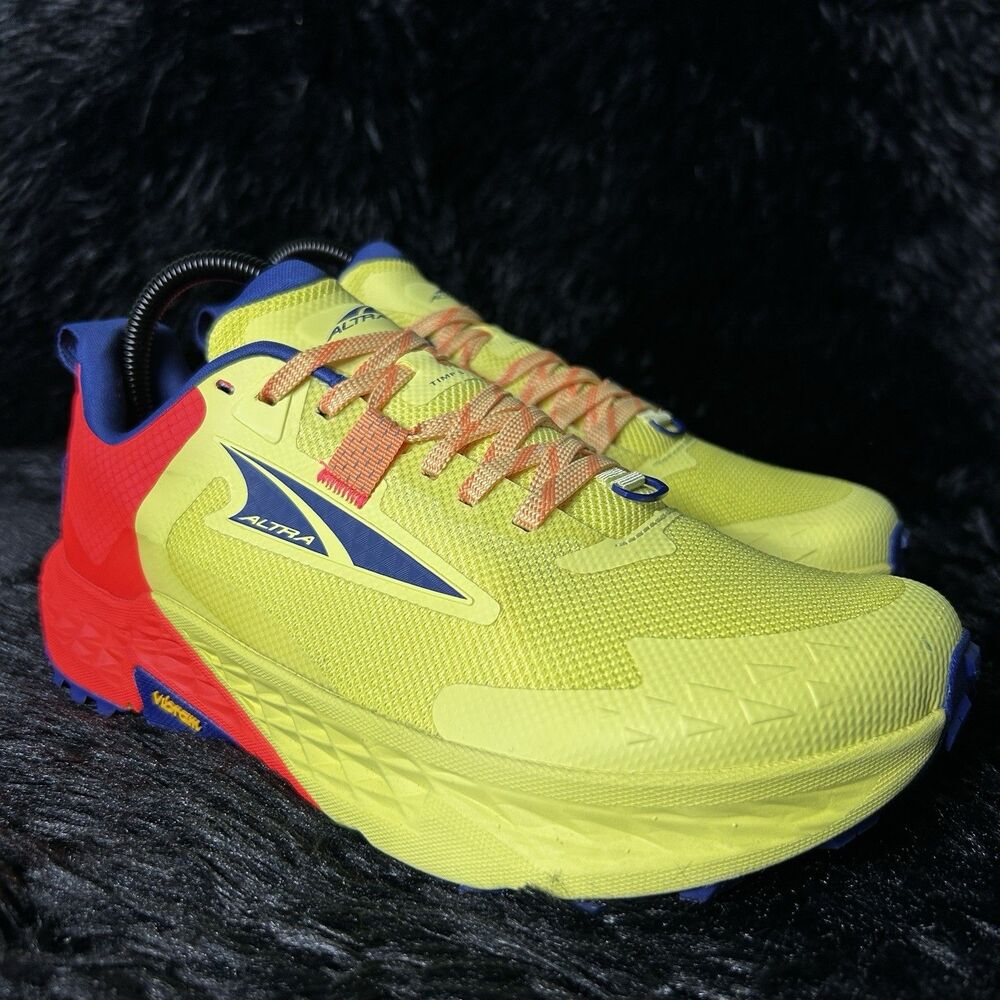 Altra Timp 5 Women Size 8.5 W Trail Running Shoe Sneaker Neon Coral AL0A85P6760